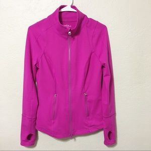 Zella | Athletic Full Zip Pink Jacket Medium